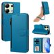 thumbnail image 1 of Funda con Billetera para [Xiaomi Redmi Note 13 4G] con Bolsillo Zipper y Tarjetero Azul lago, 1 of 6