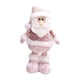 thumbnail image 1 of Muñeco De Peluche De Papá Noel De Pie De Color Rosa, Adorno Navideño Versátil Para Dormitorio, 1 of 3