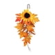 thumbnail image 2 of Fall Harvest Floral Teardrop Swag Maple Leaf Para Acción De Gracias Halloween, 2 of 5