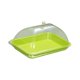 thumbnail image 2 of Tapa Para Soporte De Tarta, Tapa Para Postre, Elegante Tapa Para Plato De Servir Para Tarta De Boda, Fiesta, Color Verde, 2 of 5