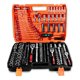 thumbnail image 1 of Caja Dados Herramientas Set 216 Pzas Maleta Ratchet 1/2 3/8 1/4 Profesional Mecanica Pro Figoimport, 1 of 3