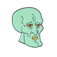 Estoykuku - Pin Broche Divertido De Calamardo Guapo