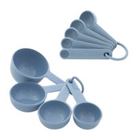 Juego De Tazas Y Cucharas Medidoras Kitchenaid Universal De 9 Piezas, Color Azul