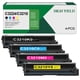 thumbnail image 1 of Cartucho de tóner de 4 paquetes de alto rendimiento para Lexmark C3224 C3326 C3426, 1 of 7