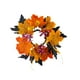 thumbnail image 3 of Corona De Velas De Halloween Con Forma De Anillo, Anillos De Velas De Otoño Para Puerta De Fiesta, Acción De Gracias, Color Negro Y Amarillo, 3 of 3