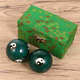thumbnail image 1 of Chinese Balls For Hands Ball Chinese Tai Chi Chimes Traditional Hand Joint Chinese Balls For Hands Ball Green Enamel Exercise, 1 of 3