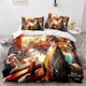 thumbnail image 1 of Genshi-n Im-pact D-uvet Cove-r Queen Size - Genshin- Impact- Printe-d Soft Microfi-ber Beddi-ng Set, 1 of 5