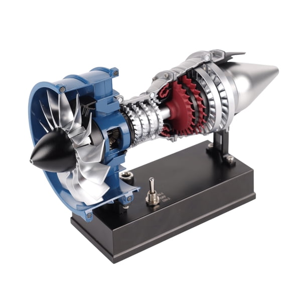 Kit de Modelo TECHING Turbofan a Escala 1:20 con Más de 170 Piezas