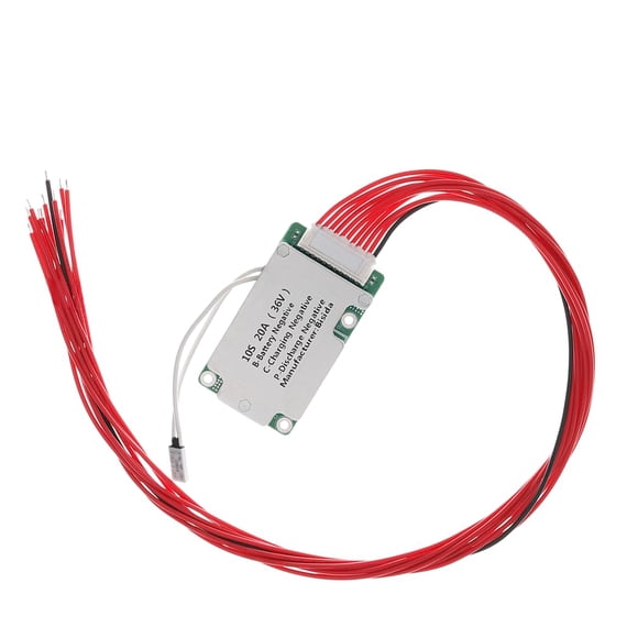 Placa de protección Bisida 10S BMS 36 V 20 A Li-ion con balanza