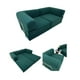 thumbnail image 1 of Sillon Sofa Cama Comprimido Combinable 203cm K17 Verde, 1 of 8
