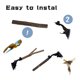 thumbnail image 4 of Percha para pájaros de madera natural con ventosa 25 cm – Pack de 2, 4 of 7