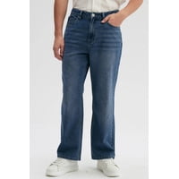 Fashionspark - Jeans Hombre Baggy Dirty Washed Azul