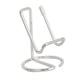 thumbnail image 4 of Soporte para tarjetas de para escritorio, pequeño soporte para tarjetas de , soporte para tarjetas de nombre commerce business , Plata, 4 of 5
