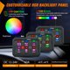 thumbnail image 4 of Nilight Panel de interruptores de 6 vías RGB Bluetooth 12V 24V, 4 of 9