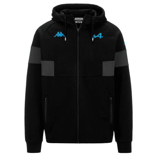 Chaqueta Kappa Men Supporter Adorfeo ALPINE F1 Black Grey Li