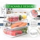 thumbnail image 2 of Organizador Refrigerador Cocina Set 7 Contenedores Con Tapa, 2 of 7