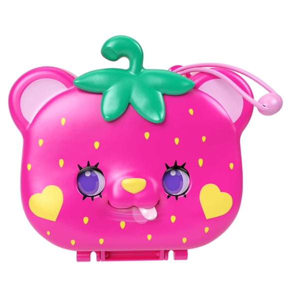 Polly Pocket - Set Estuche de Osito de Fresa - Mattel