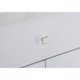 thumbnail image 3 of Perillas Cuadradas para Cajón Elegant Decor Wilow 1 Níquel Cepillado (Paquete x10), 3 of 6