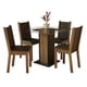 thumbnail image 1 of Juego Comedor Jhon 4 Sillas Café, 1 of 6
