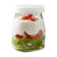 thumbnail image 1 of Frasco vidrio redondo yogur 100 ml tapa plástica 20u #4, 1 of 3