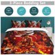 thumbnail image 5 of x527 Terrifier 3-Piece Bedding Set Warm And Comfortable Soft Duvet Cover Bed Set with 1 Duvet Cover And 2 Pillowcases for Bedroom b527, 5 of 5