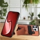 thumbnail image 5 of Funda Resistente para iPhone 16 Pro Max con Tarjetero y Soporte, Diseño Magnético Marrón, 5 of 5
