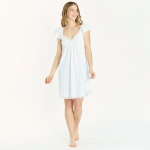 Bbz Barbizon - Camisa De Dormir Emma Blanco
