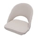 thumbnail image 2 of Funda Para Silla Suave Con Respaldo Corto Y Curvo Funda De Poliéster Con Arco Para Comedor Beige, 2 of 5