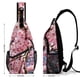 thumbnail image 2 of Flor de Cerezo Riñonera Bandolera con Estampado Integral para Hombres y Mujeres, Bolso Cruzado Gráfico de Tendencia, Mochila de Hombro Streetwear para Ciclismo y Deportes, Riñonera Versátil Casual, 2 of 6