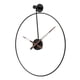 thumbnail image 4 of Reloj De Pared Silencioso Sin Tictac Simple Para Casa De Campo Baño Dormitorio Negro, 4 of 5