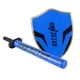 thumbnail image 1 of Almohadilla De Golpeo Y Patada Para Niños Con Objetivo De Patada De Taekwondo Para Artes De Patada, Escudo De Espada Azul Para Muay Thai, 1 of 5