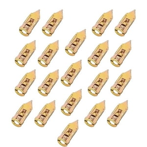 Genérico - Anclajes De Expansión Para Pared Seca, 1.2X3 Cm, Pack De 20
