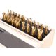 thumbnail image 3 of Juego de 20 fresas de extremo Accusize Industrial Tools 3‑20 mm con recubrimiento TiN, 3 of 6