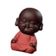 thumbnail image 5 of Peque?a Mini Buda Estatua Monje Figurine Té PET Adornos Decorativos Rojo, 5 of 5