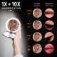 thumbnail image 3 of Espejo de Maquillaje Ilios Lighting 13 cm Recargable por USB‑C, 3 of 9