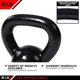 thumbnail image 4 of Kettlebell JFIT de hierro fundido 13,6 kg/30 libras, 4 of 7