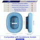 thumbnail image 4 of Almohadillas para auriculares AHG para AirPods Max, cuero de piel de oveja, azul cielo, 4 of 7