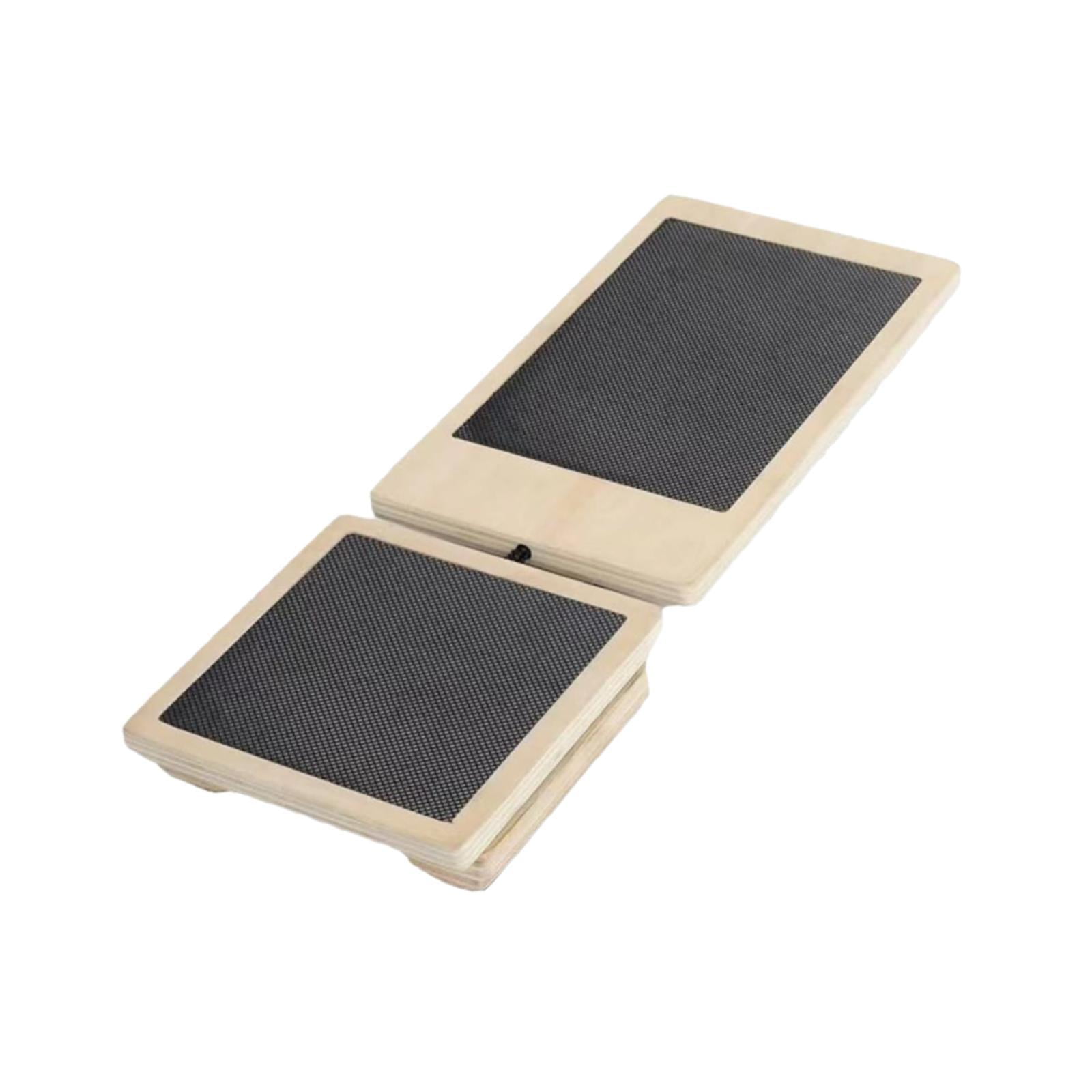 Ioensy - Tabla De Equilibrio Individual De Madera, Entrenador De Equilibrio Compacto Para Esguince De Tobillo Plantar