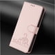 thumbnail image 5 of Funda tipo cartera FOXDOCK para iPhone 13 mini con soporte, ranuras, RFID, diseño de gato, 5 of 5