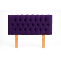 Ethan Desing - Respaldo Classic Line Buttons 2 Plazas Color Morado