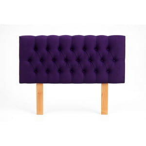 Ethan Desing - Respaldo De Cama 2 Plazas Color Morado