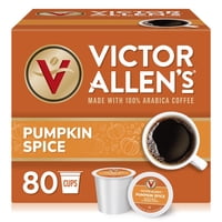 Victor Allen'S Coffee - Cápsulas De Café Victor Allen'S Pumpkin Spice, 80 Unidades