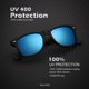 thumbnail image 3 of Gafas de sol KALIYADI Retro Classic Polarizadas UV400 unisex, 3 of 6