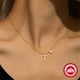 thumbnail image 3 of Collar HESHPAWS S925 Sterling Silver Cross Plateado, 3 of 3
