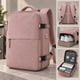 thumbnail image 1 of Mochila Viaje 24l Cabina Impermeable Notebook Zapatero Usb Palo Rosa, 1 of 3