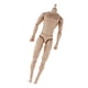 thumbnail image 2 of 1/6 Figura Masculina Cuerpo Estrecho Hombro Cuerpo 12 "cuerpo Masculino Modelo Figura 28cm, 2 of 5