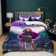 thumbnail image 1 of Teen Monster High Duvet Cover Set 3 Pieces Cartoon Bedding Set Lightweight Comforter Cover for Girls, 1 of 3