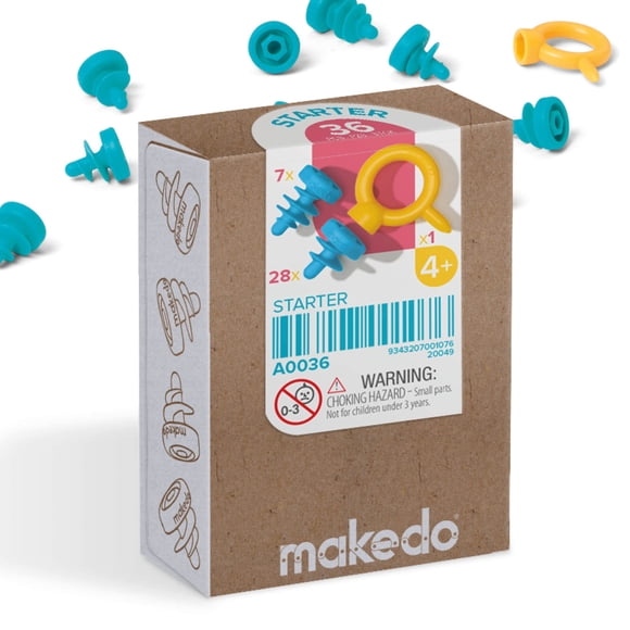 Kit de Construcción de Cartón Makedo Starter 036 STEM