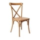 thumbnail image 1 of Silla Terraza Comedor Crossback Apilable Polipropileno Acabado Madera, 1 of 8