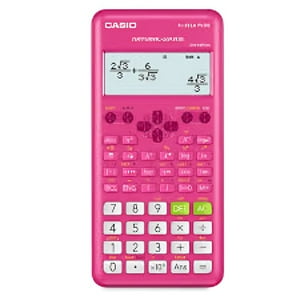 Calculadora Casio Cientifica Fx-82 La Plus Fucsia